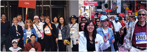 CDA Team at past Revlon Walks