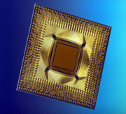 Image of copper chip : Copper possesses the highest electrical conductivity