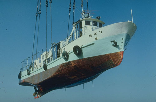 Copper-nickel boat hull