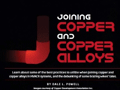 Cover of paper on joining copper and copper alloys