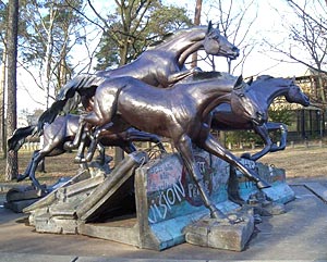 Berlin Wall Bronze Sculpture