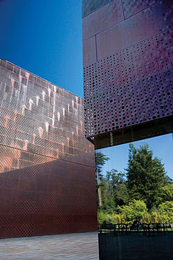 Copper exterior