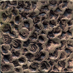 Bronze moonflower tile.