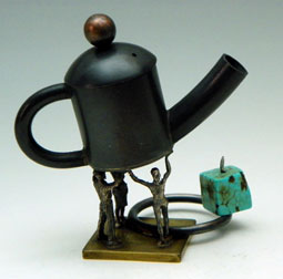 Copper teapot