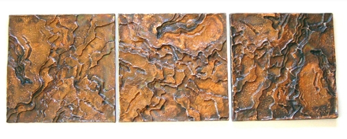 Zuma triptych, by Bernard Collins.