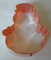 holiday copper cookie cutter