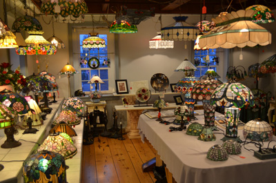 Star-Lite Stained Glass showroom in Bethlehem, PA.