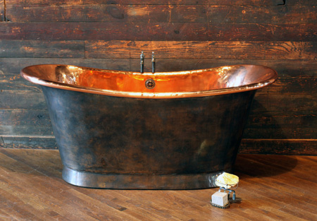 Copper tub