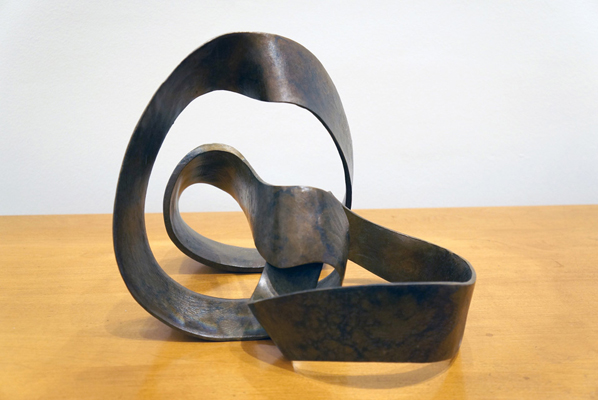 Two Cut Bronze Sculpture, Larry Frazier (Courtesy of Dana John).