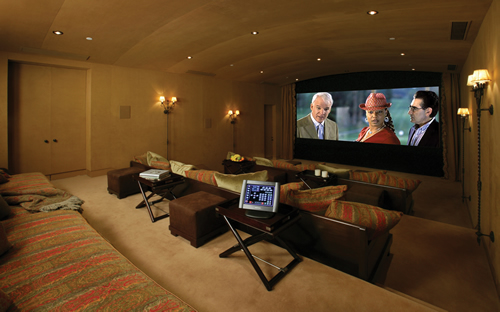 HDTV home theater installation