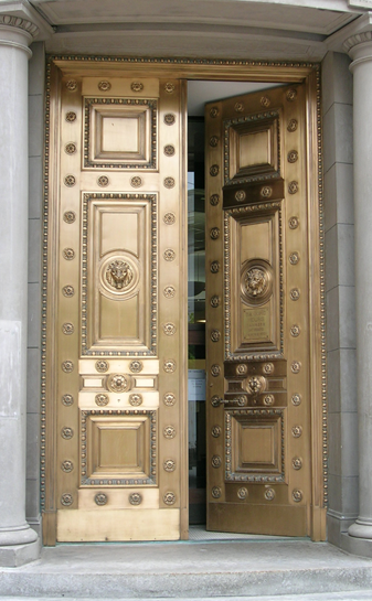Copper Doors