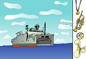 illustration depicting marine and other applications