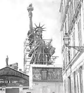 Why was the Statue of Liberty built?