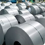 rolls of steel metal