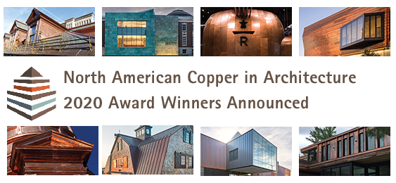 2020 North American Copper in Architecture project thumbnail collage