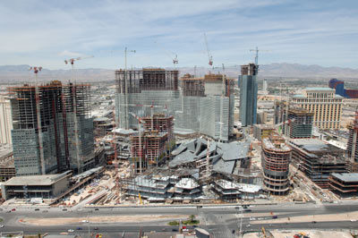 Exteriors Of MGM Mirage's CityCenter In Las Vegas