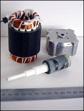 Figure 1.Stator and rotor of