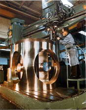 Nickel-aluminum bronze (alloy C95800) hub