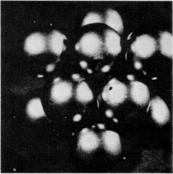 Unit fcc of copper with corner atom removed to show the slip plane on which deformation preferential takes place.